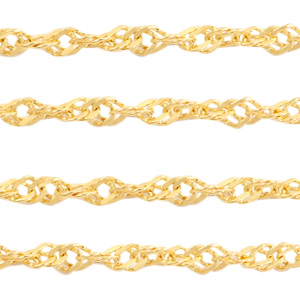 Twist ketting Gold (1.8mm)